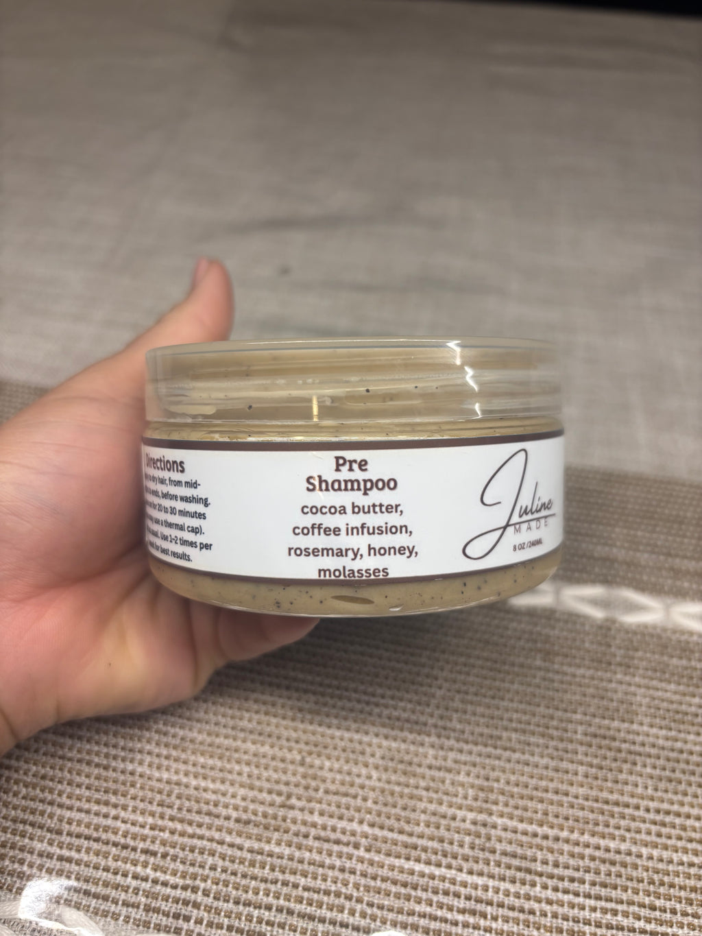 Pre-Shampoo Hair Treatment – Cocoa Butter