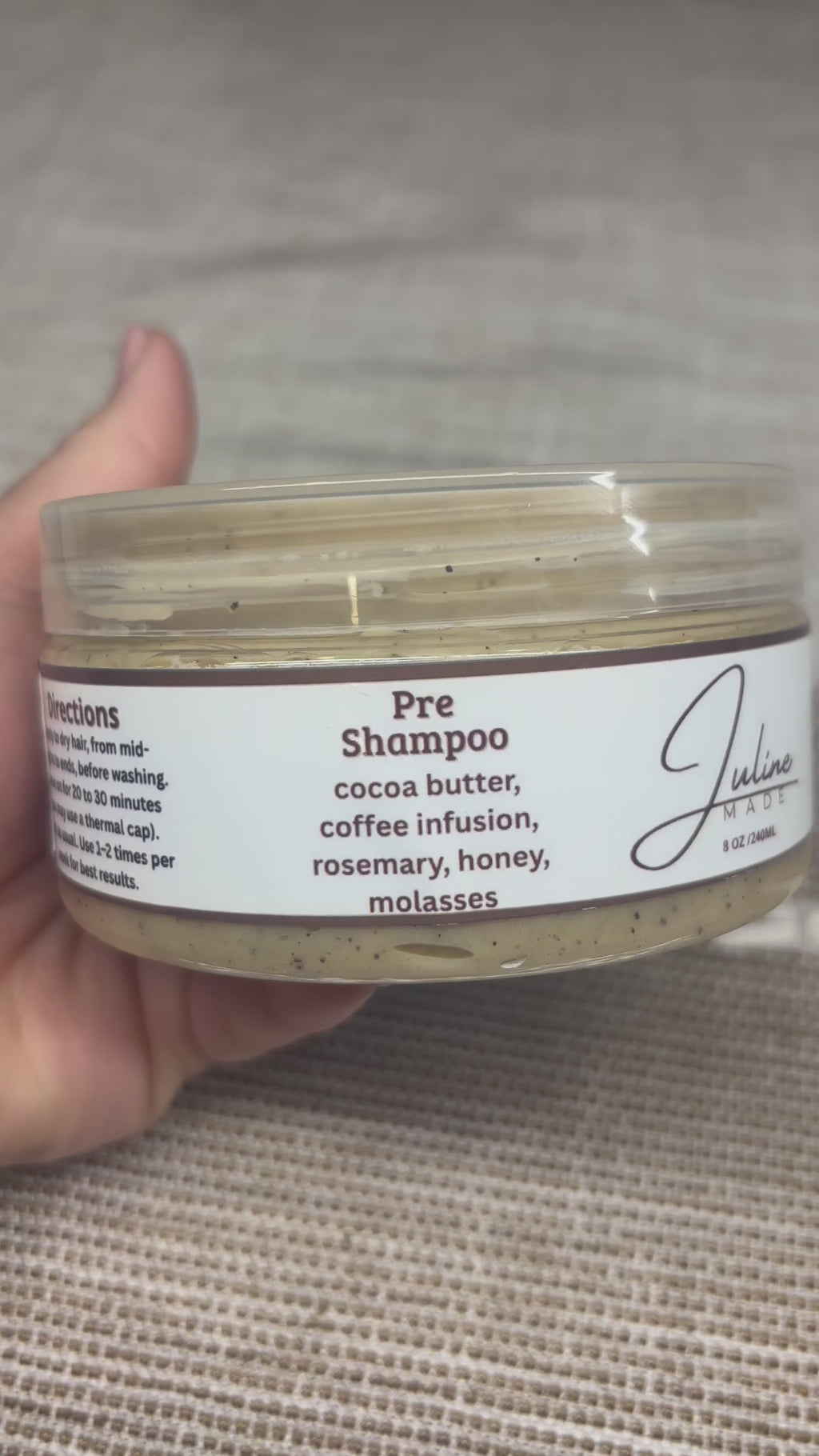 Pre-Shampoo Hair Treatment – Cocoa Butter